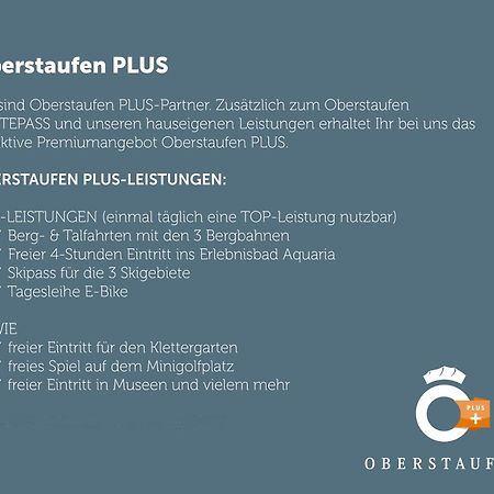 Fewo "Bergstift" Oberstaufen/Hoefen エクステリア 写真