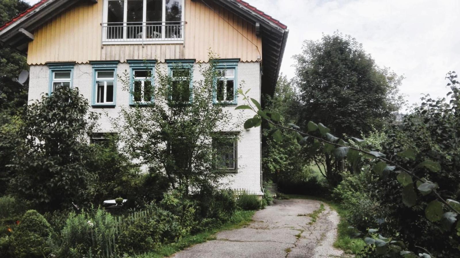 Fewo "Bergstift" Oberstaufen/Hoefen エクステリア 写真